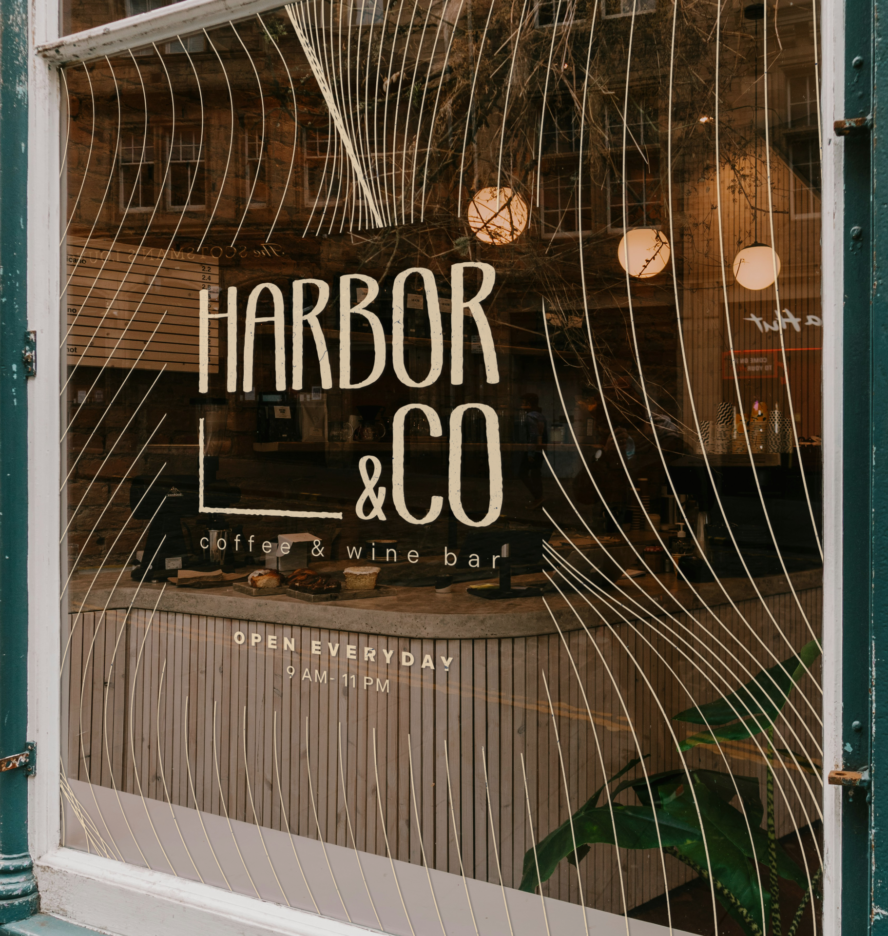 Harbor & Co. storefront mockup